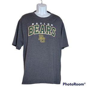 Colosseum Men's XXL Baylor Bears Gray Short Sleeve Tee-Shirt
